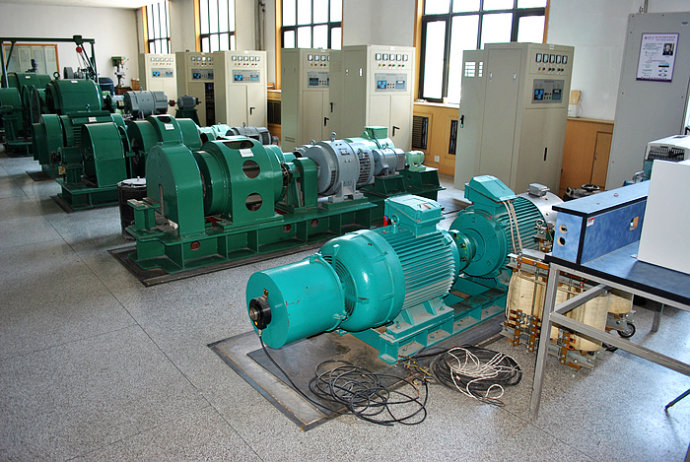 天河某热电厂使用我厂的YKK高压电机提供动力